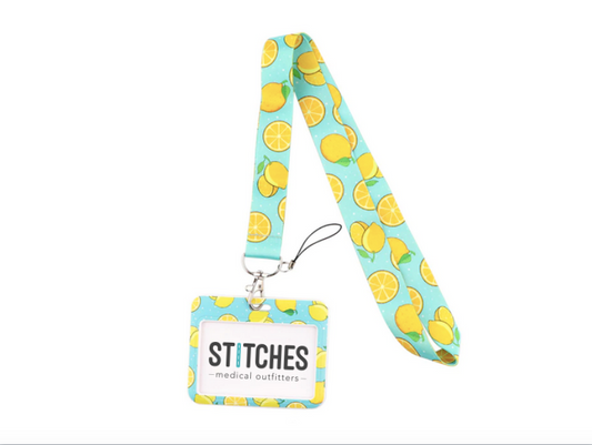 PORTACREDENCIAL-LANYARD DISEÑO LIMON