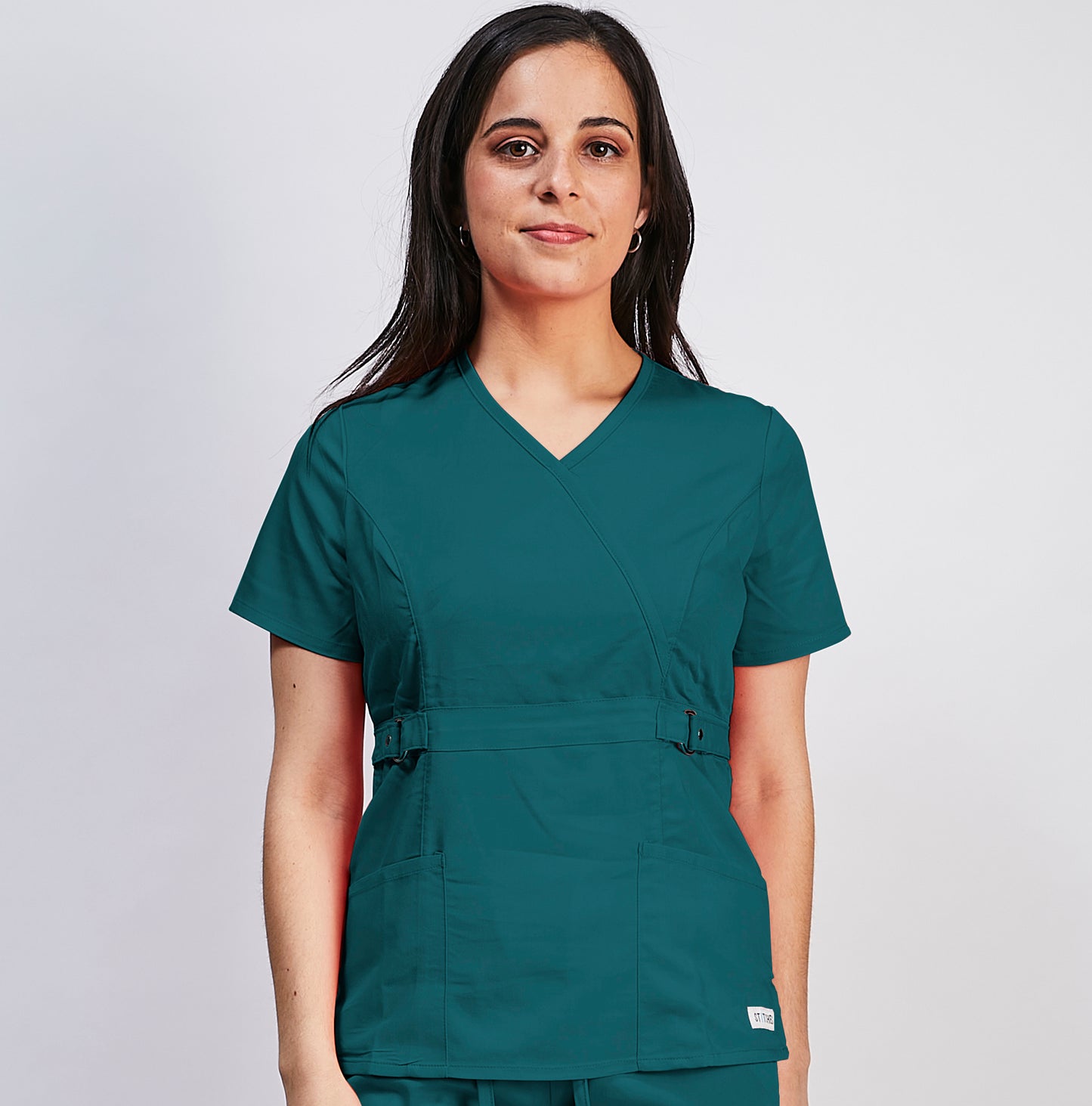 UNIFORME CLINICO - SCRUB - DELANTAL MEDICO - COLOR AZUL PETROLEO