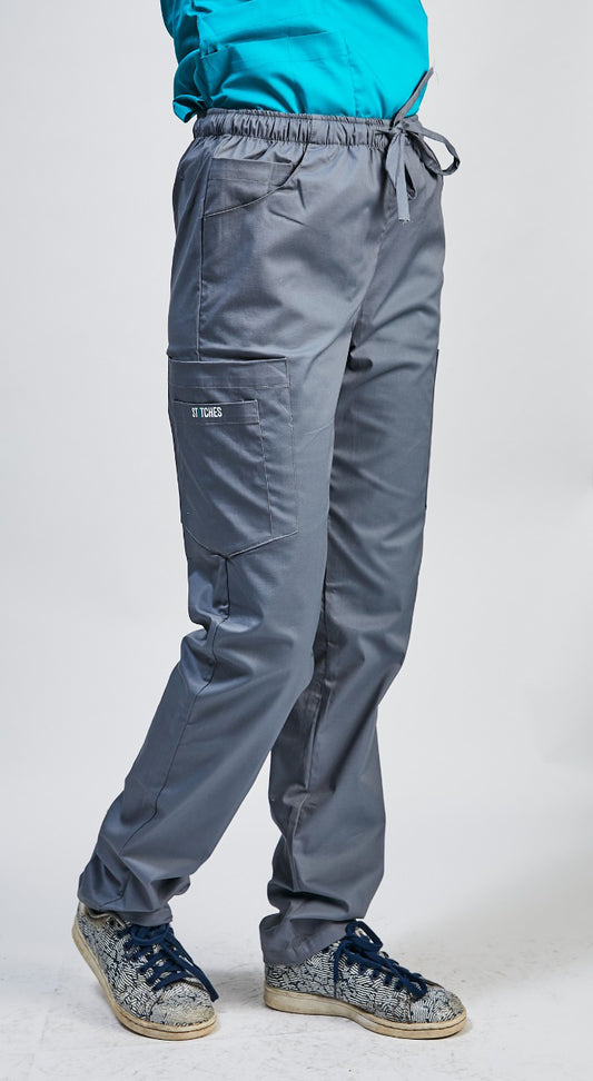 Pantalon clinico mujer pure gris