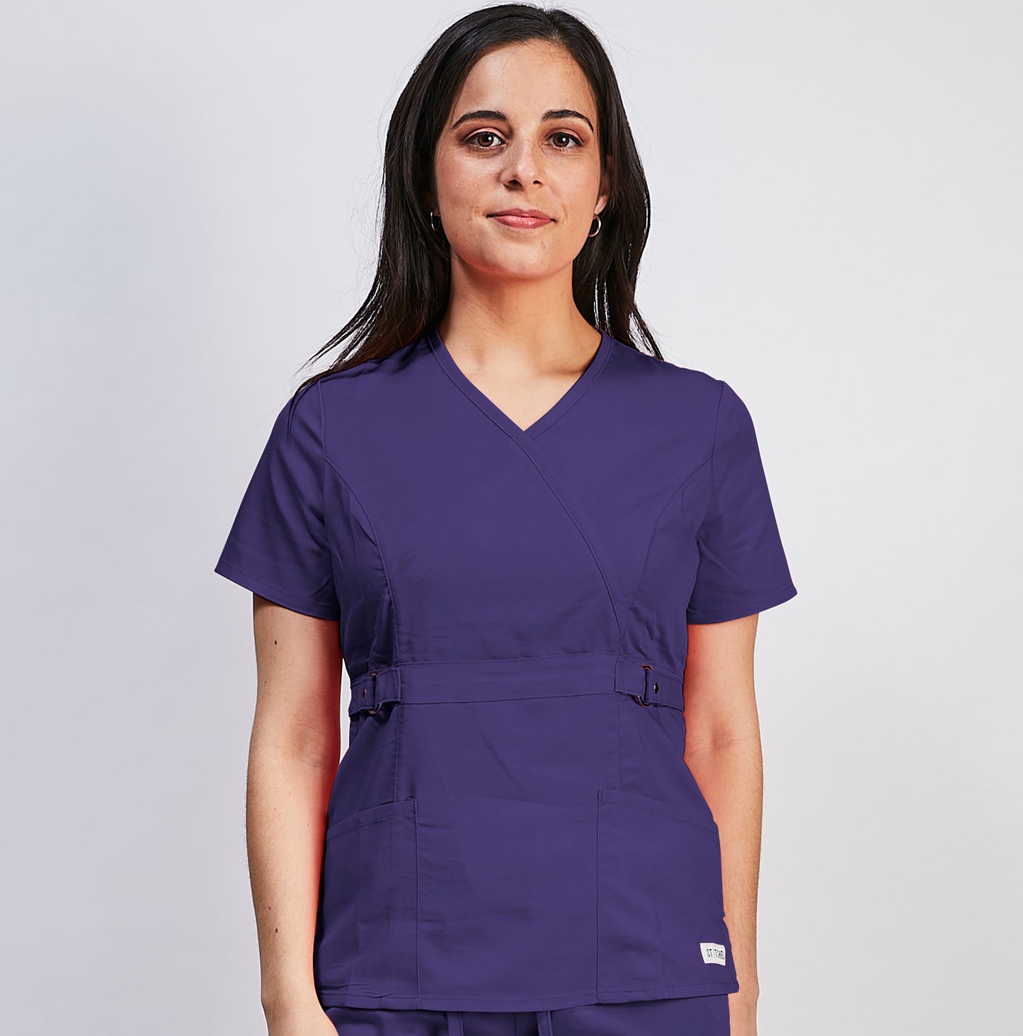 UNIFORME CLINICO - SCRUB - DELANTAL MEDICO - COLOR MORADO