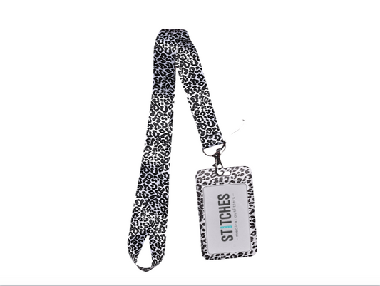 PORTACREDENCIAL-LANYARD DISEÑO ANIMAL PRINT