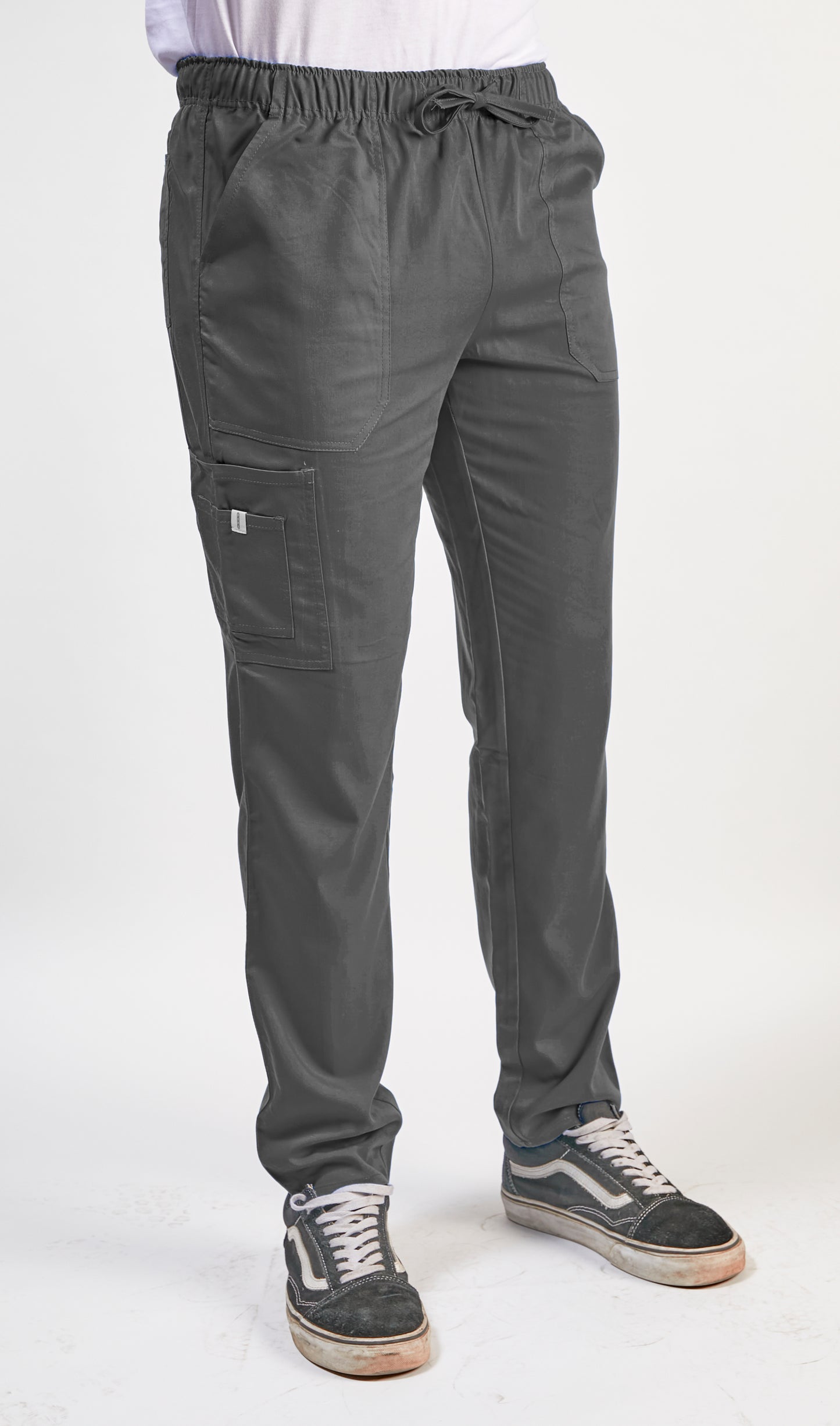 Pantalon clinico hombre gris