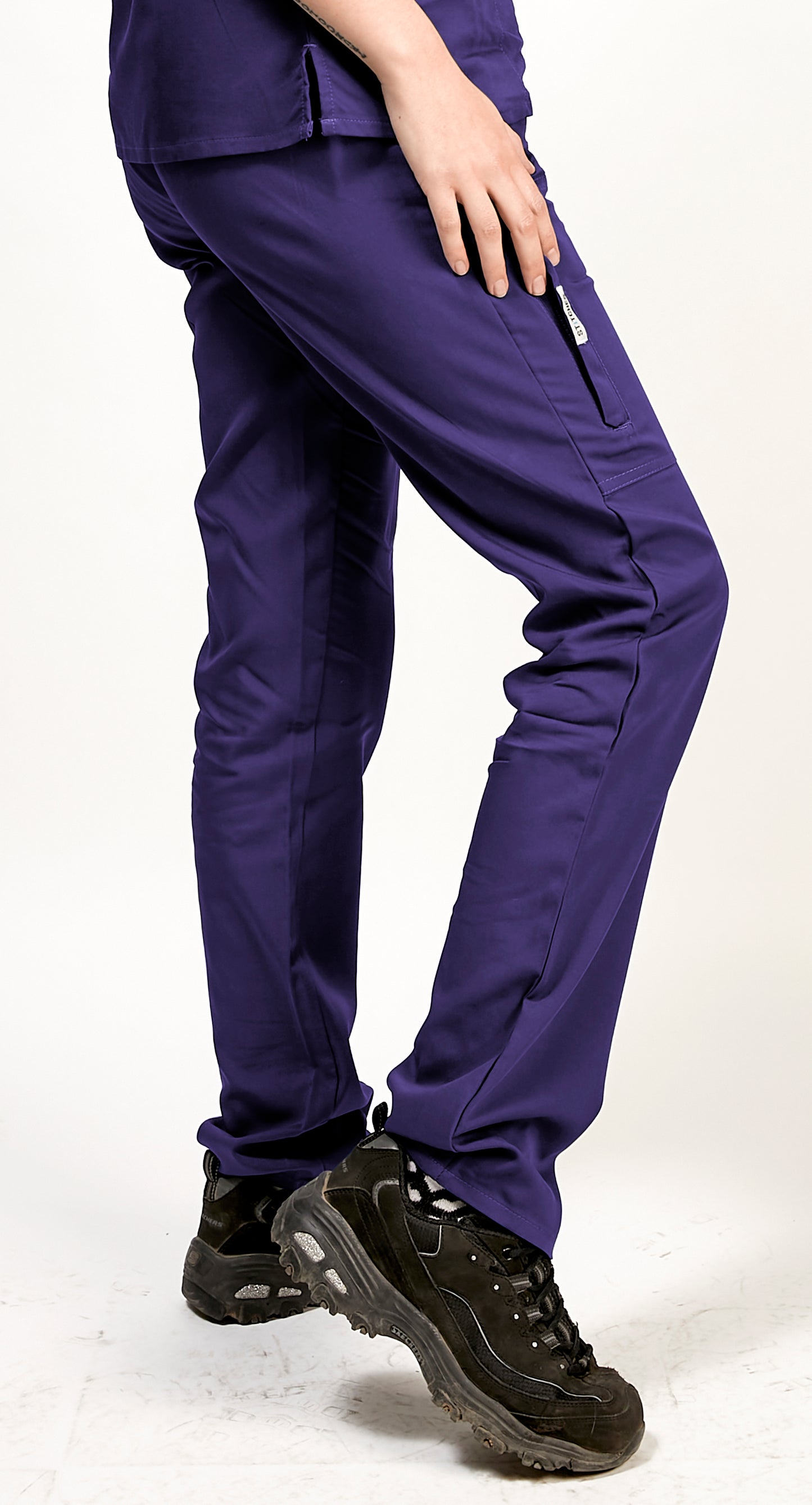 Pantalon clinico mujer live morado