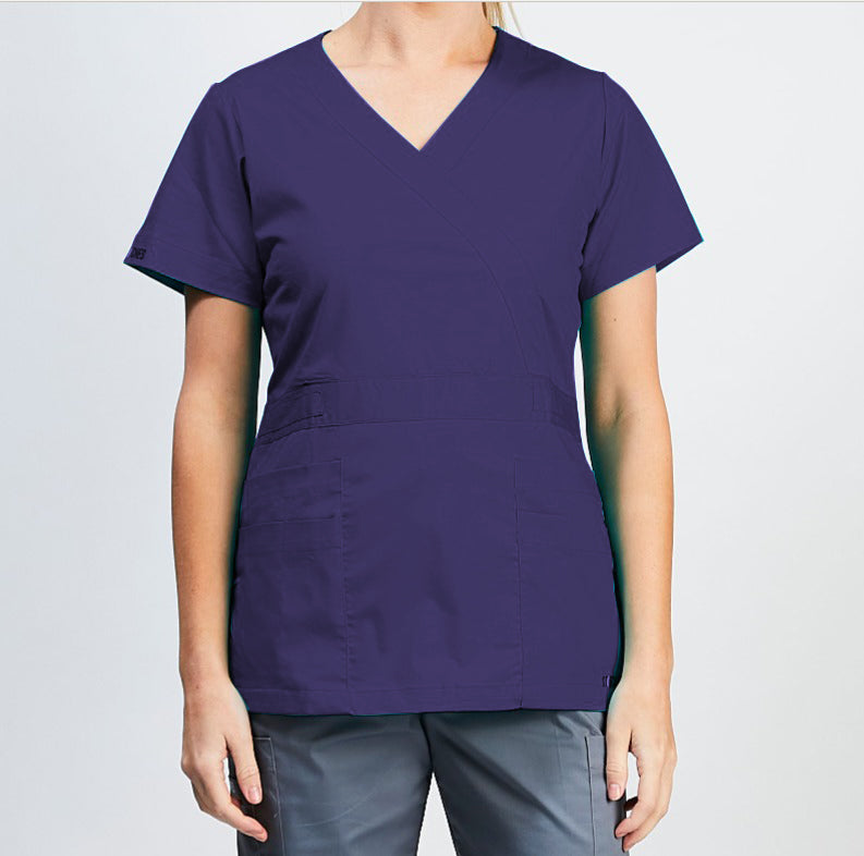 Polera clinica mujer morada